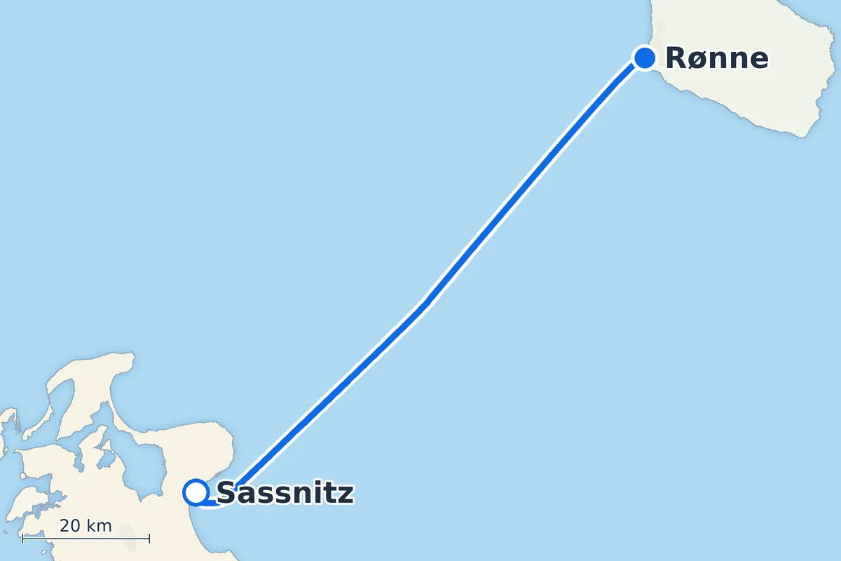 Sassnitz - Rønne